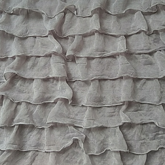 Layered, ruffled, thin strap, short dress - Picture 4 of 5